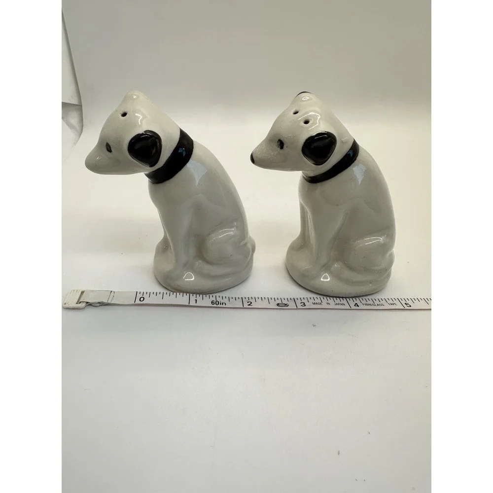 VNTAGE NIPPER RCA‎ RADIO DOG MASCOT SALT & PEPPER SHAKER SET